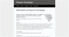 Desktop Screenshot of prnjavor.becka-raja.at